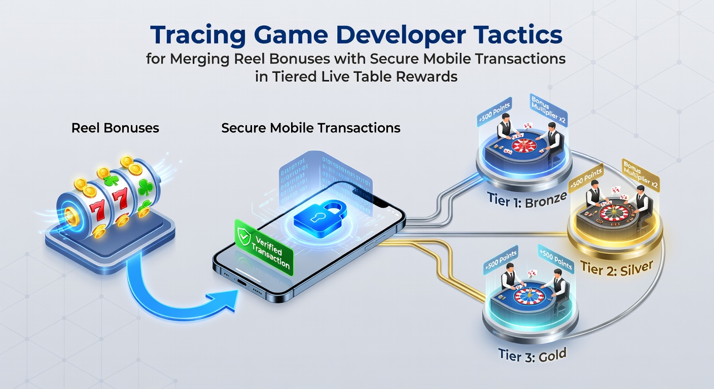 Game developers integrating reel bonus mechanics with secure mobile payment systems for tiered live table rewards