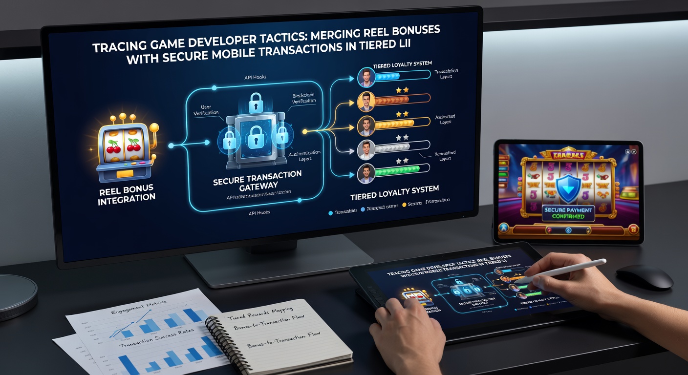 Secure mobile transaction flow linking slot reel bonuses to tiered live dealer rewards